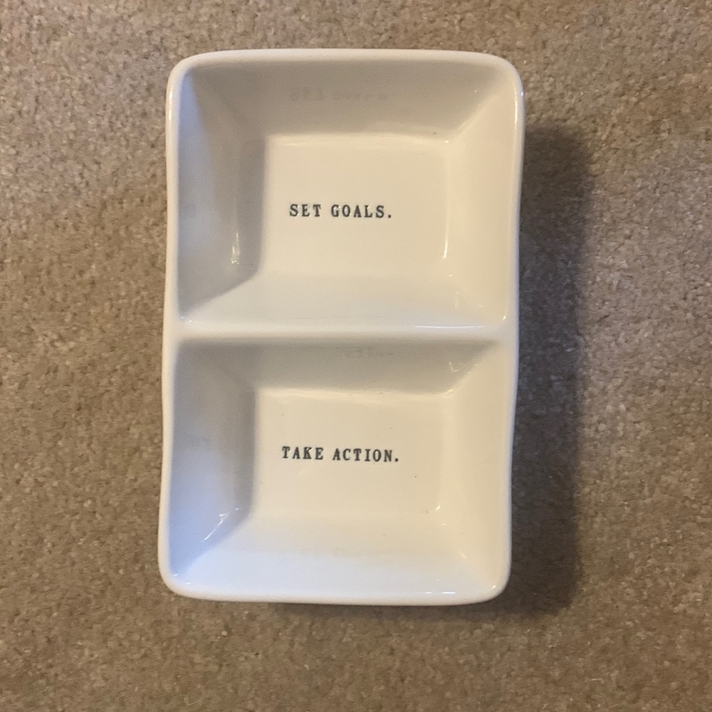 RAE DUNN- Set Goals/ Take Action